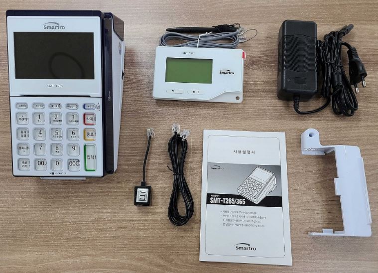 3인치 유선단말기 T265 세트